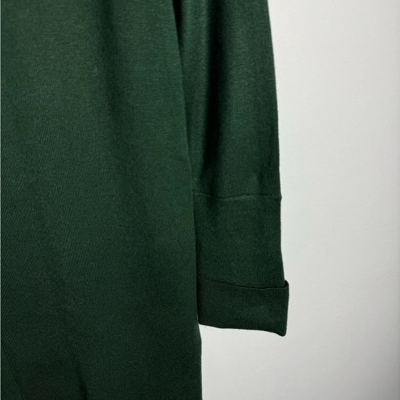 Vince Camuto Hunter green cowl neck Sweater Dress Size Small - Picture 6 of 12